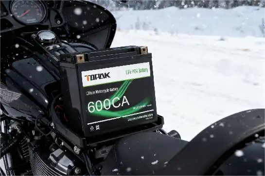 Motorcycle Starter Battery 600CCA: Enhancing Starting Reliability in Cold Weather